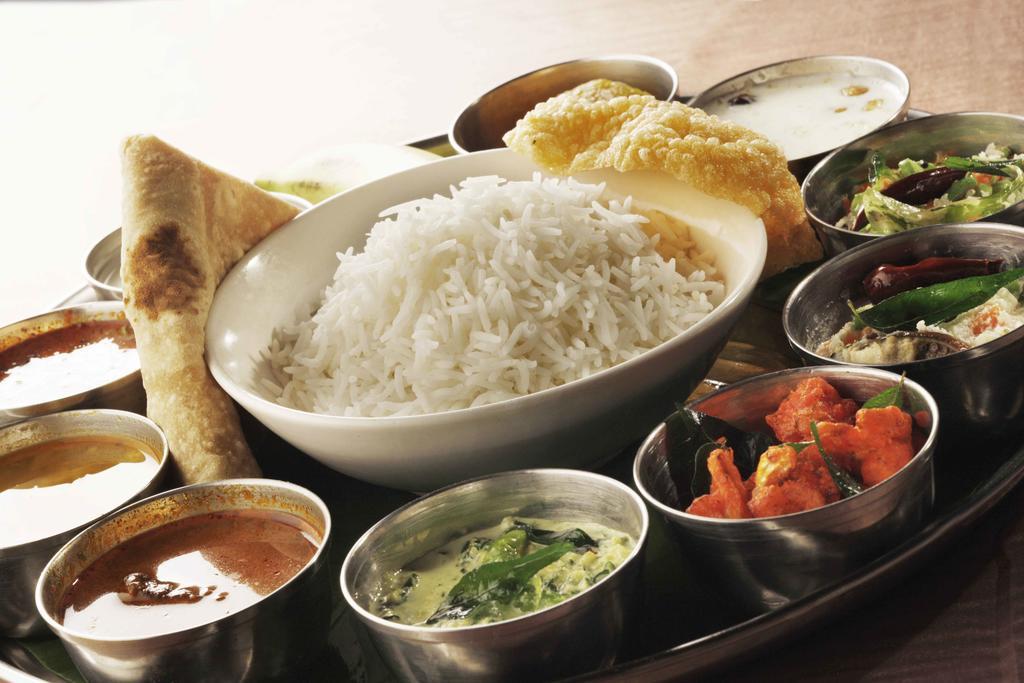 فندق ذا هرتيدج مادوراي المظهر الخارجي الصورة A vegetarian thali