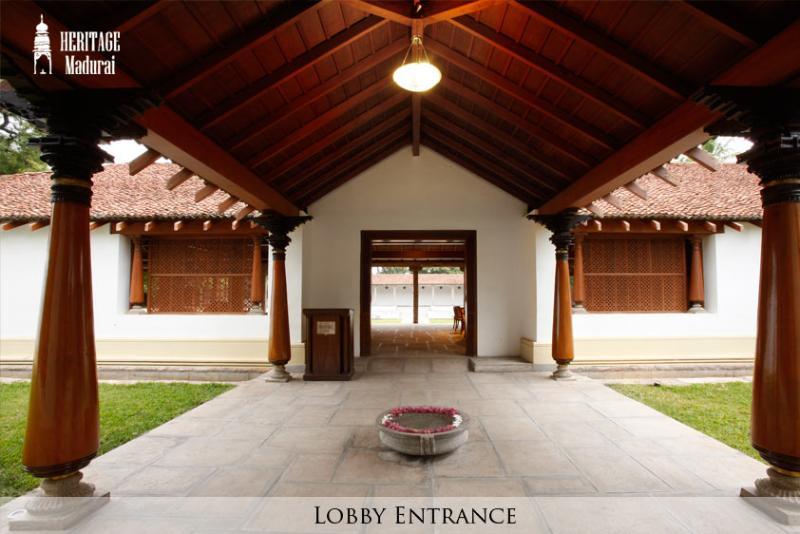 فندق ذا هرتيدج مادوراي المظهر الخارجي الصورة Lobby entrance